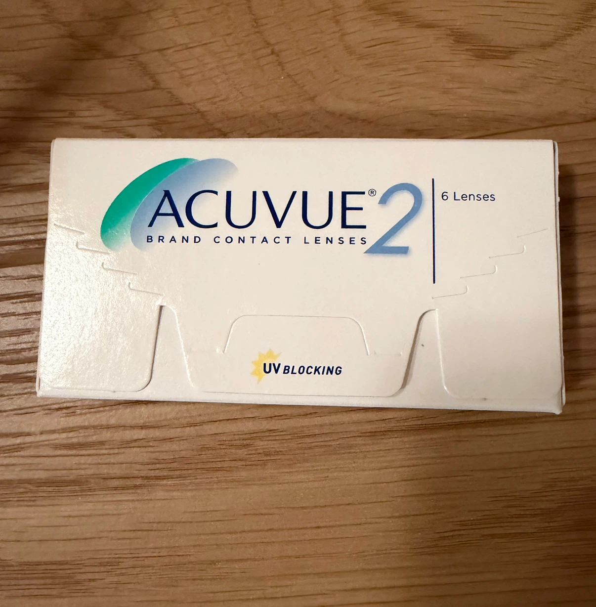 Contact lenses : Acuvue 2 BC/DIA(8.7/14.0) PWR(-5.00)