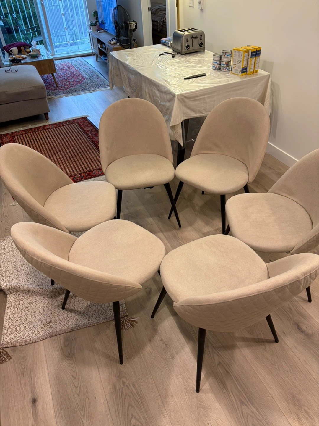 Set of 6 Dining Chairs for Sale