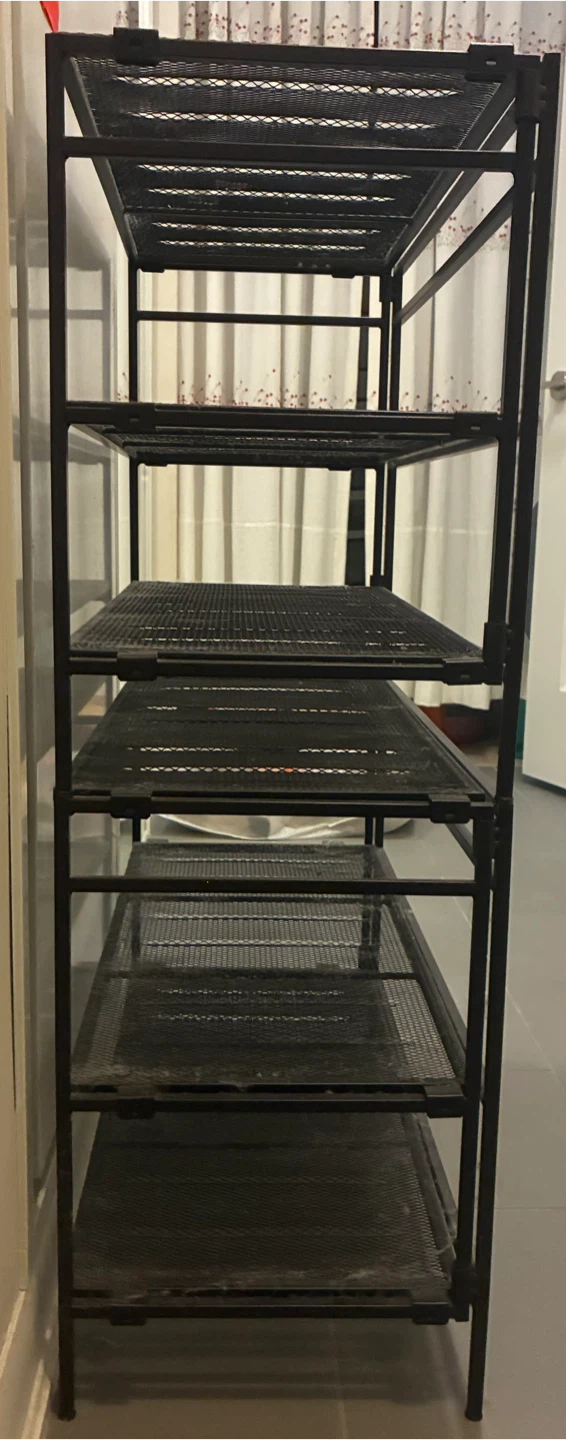 Giving away black metal shoe rack (free!) - photo 3