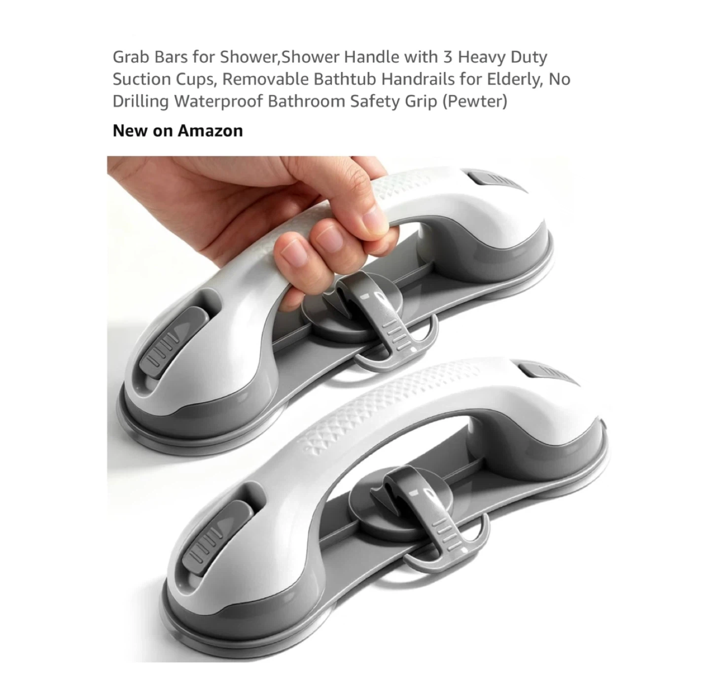 Brand new Grab Bars for Shower