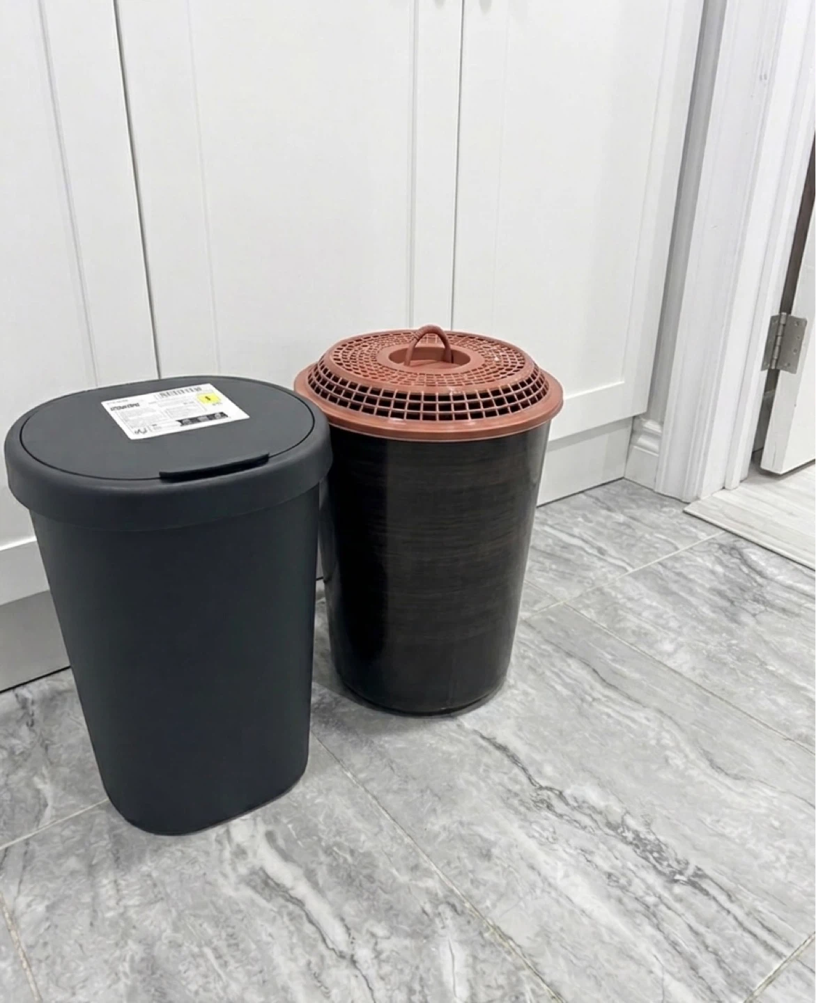Two Plastic Bins