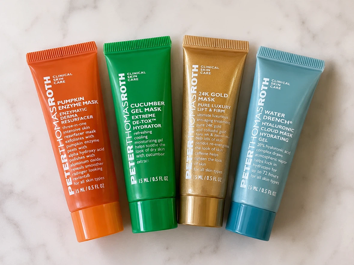 Peter Thomas Roth Face Mask Set (4 Travel Size Masks)