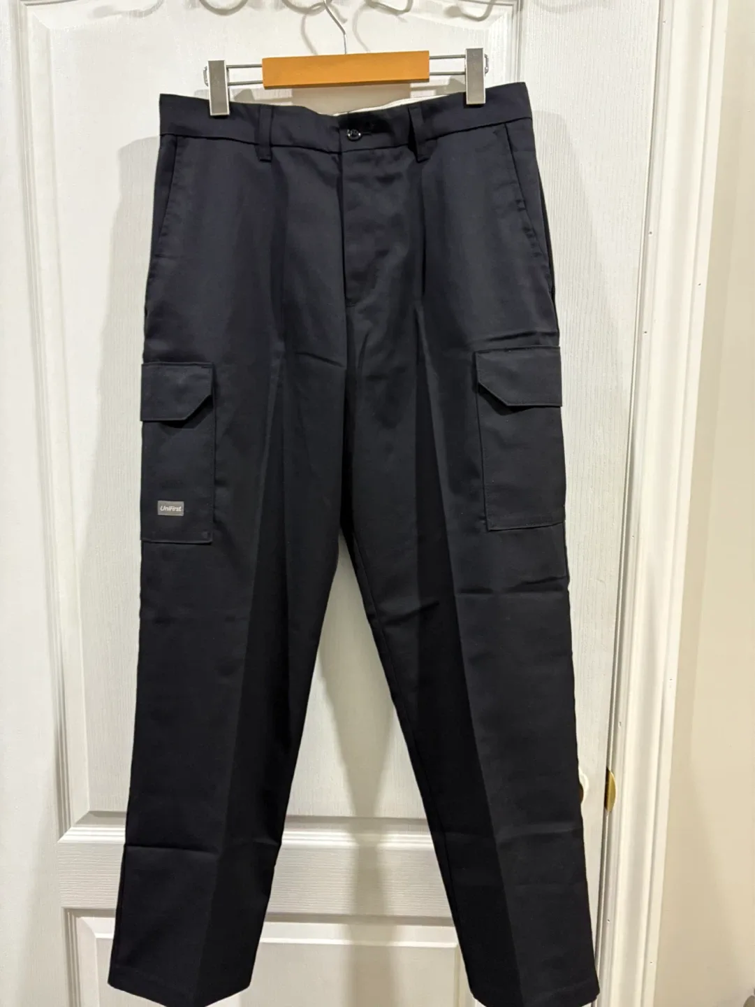 New UniFirst Black Cargo Pants 32x30