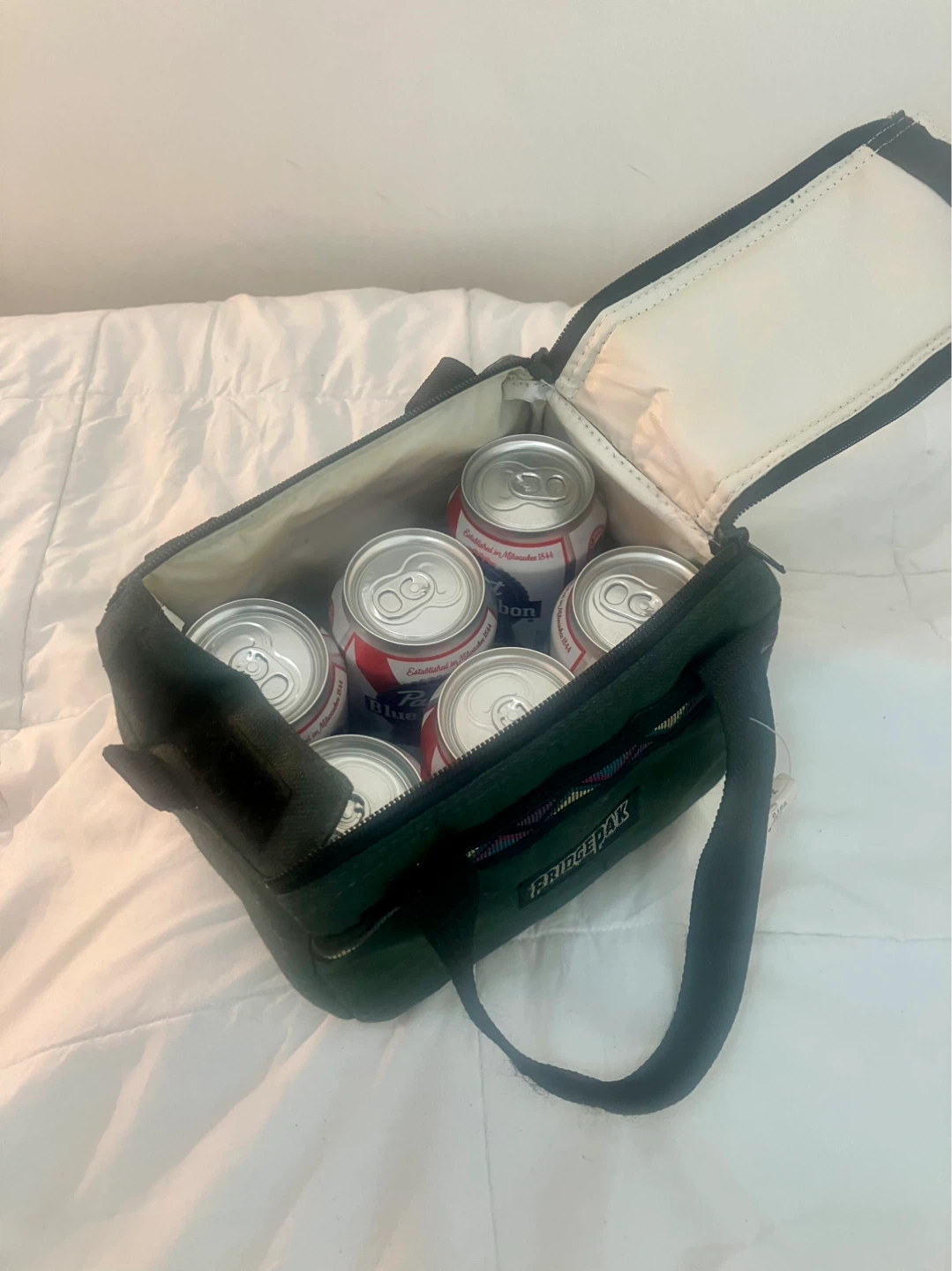Vintage FridgePak 6 Can Insulated Canvas Cooler - photo 5