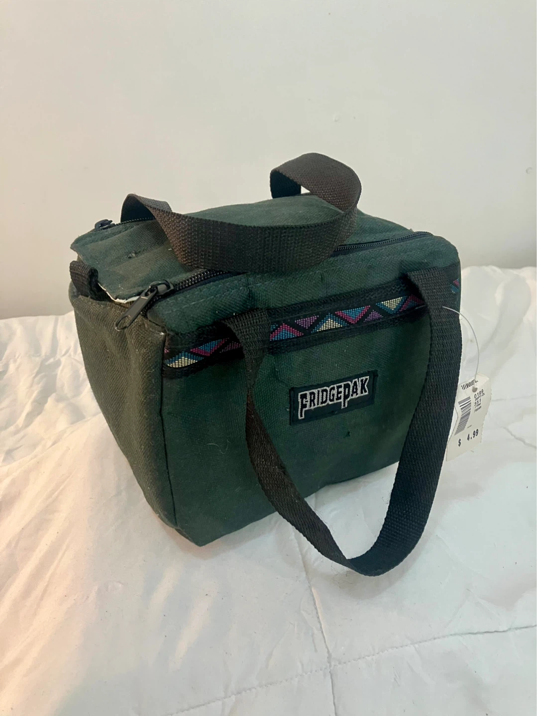 Vintage FridgePak 6 Can Insulated Canvas Cooler - photo 2