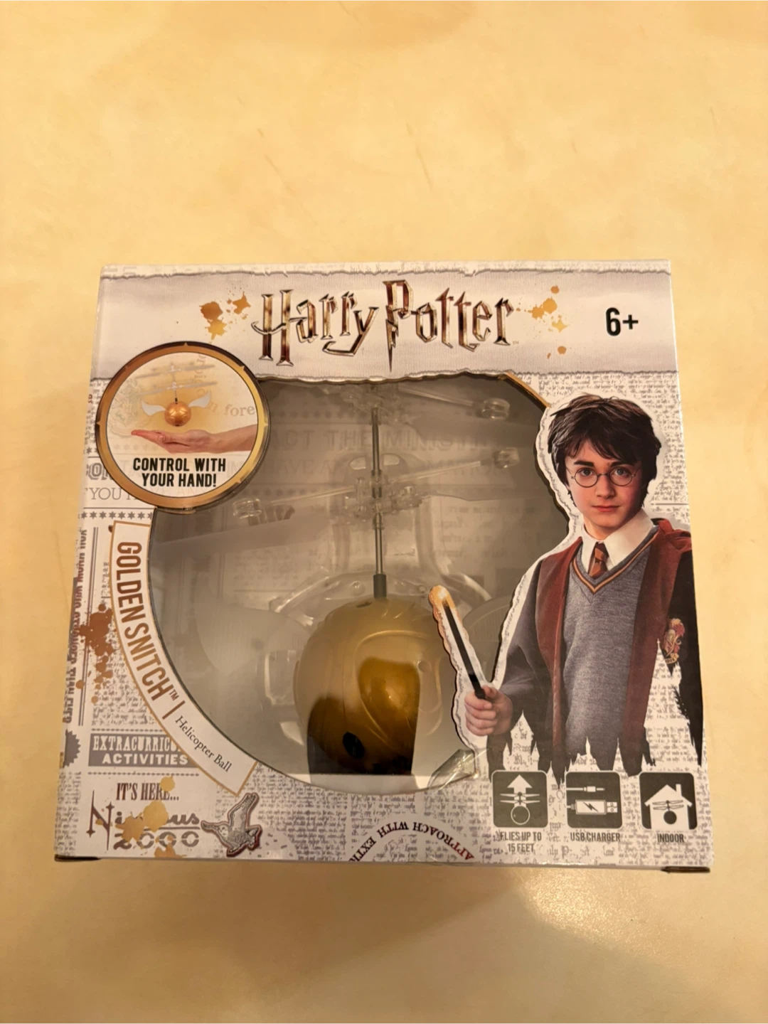 Harry Potter Golden Snitch Helicopter Ball - photo 2