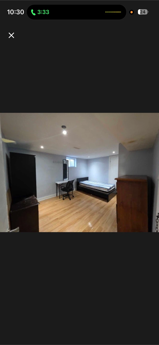 Basement for rent from july