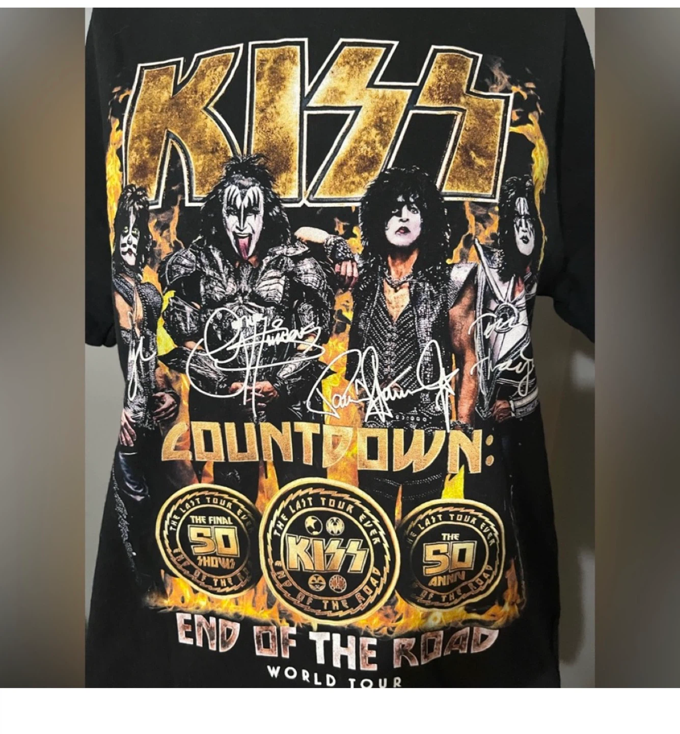 Medium size KISS unisex T-Shirt - photo 4