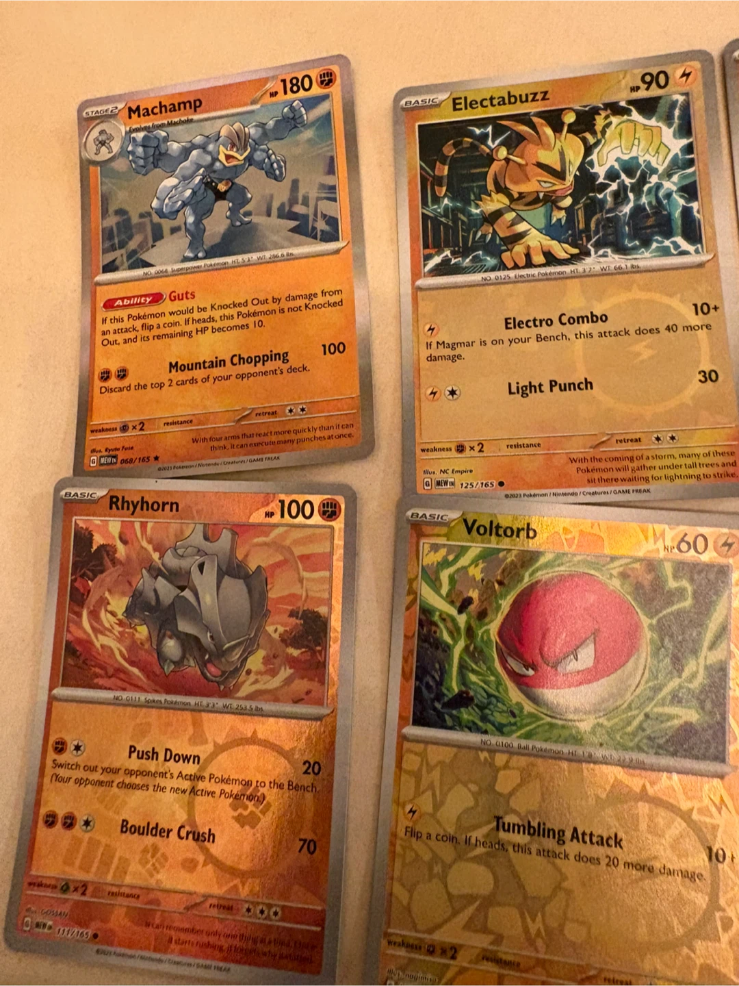 Pokémon 151 Cards + Holo/Reverse Holo Lot + Tin - photo 2