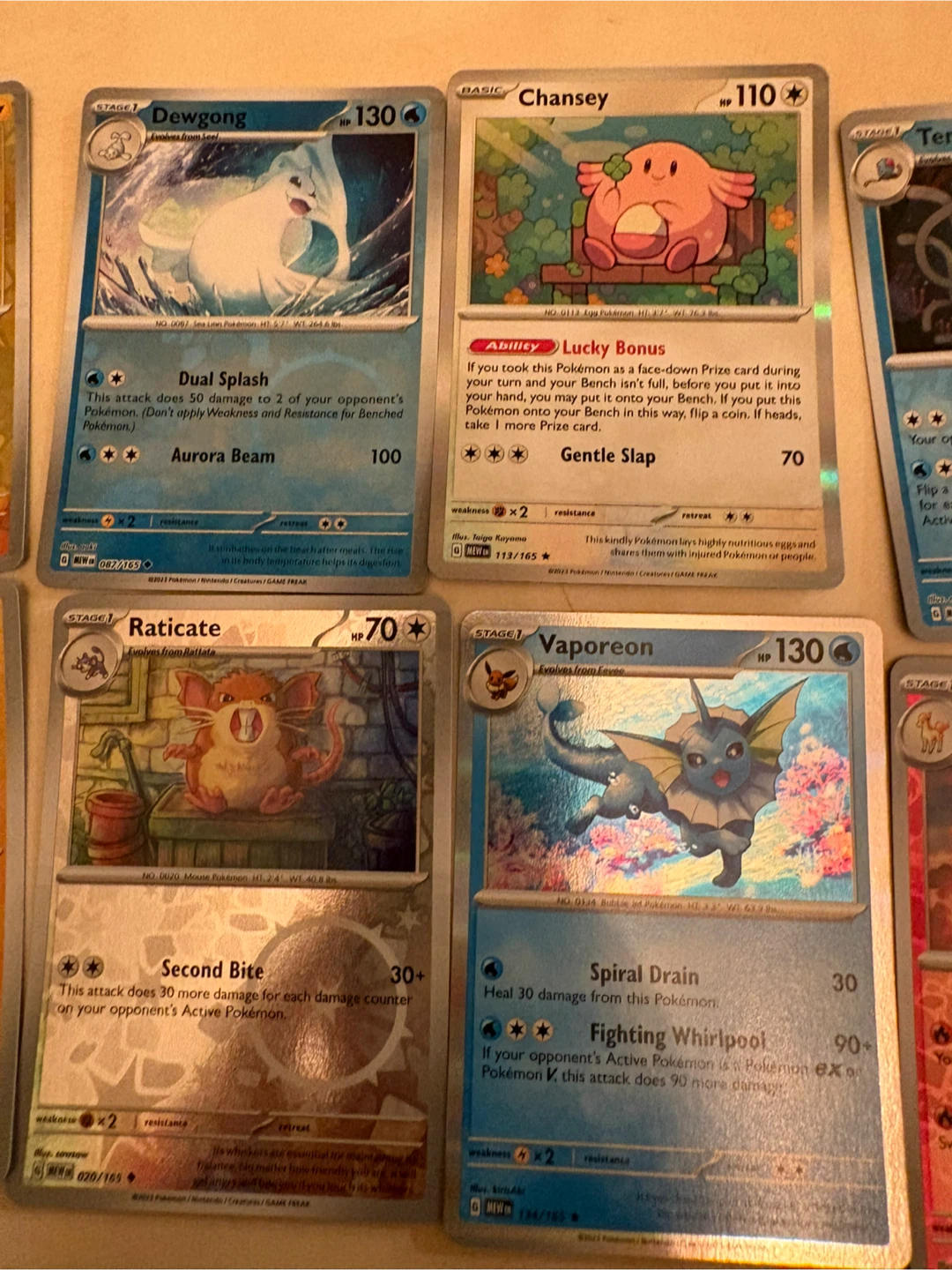 Pokémon 151 Cards + Holo/Reverse Holo Lot + Tin - photo 4