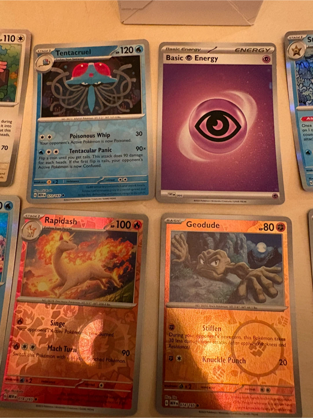 Pokémon 151 Cards + Holo/Reverse Holo Lot + Tin - photo 5
