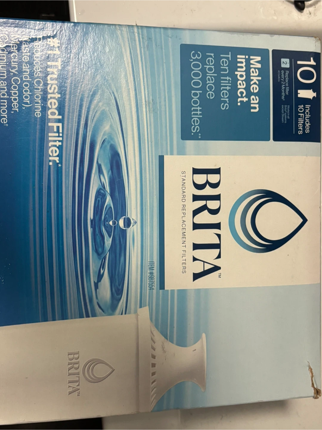 Brita Standard Replacement Water Filters - 10 Count