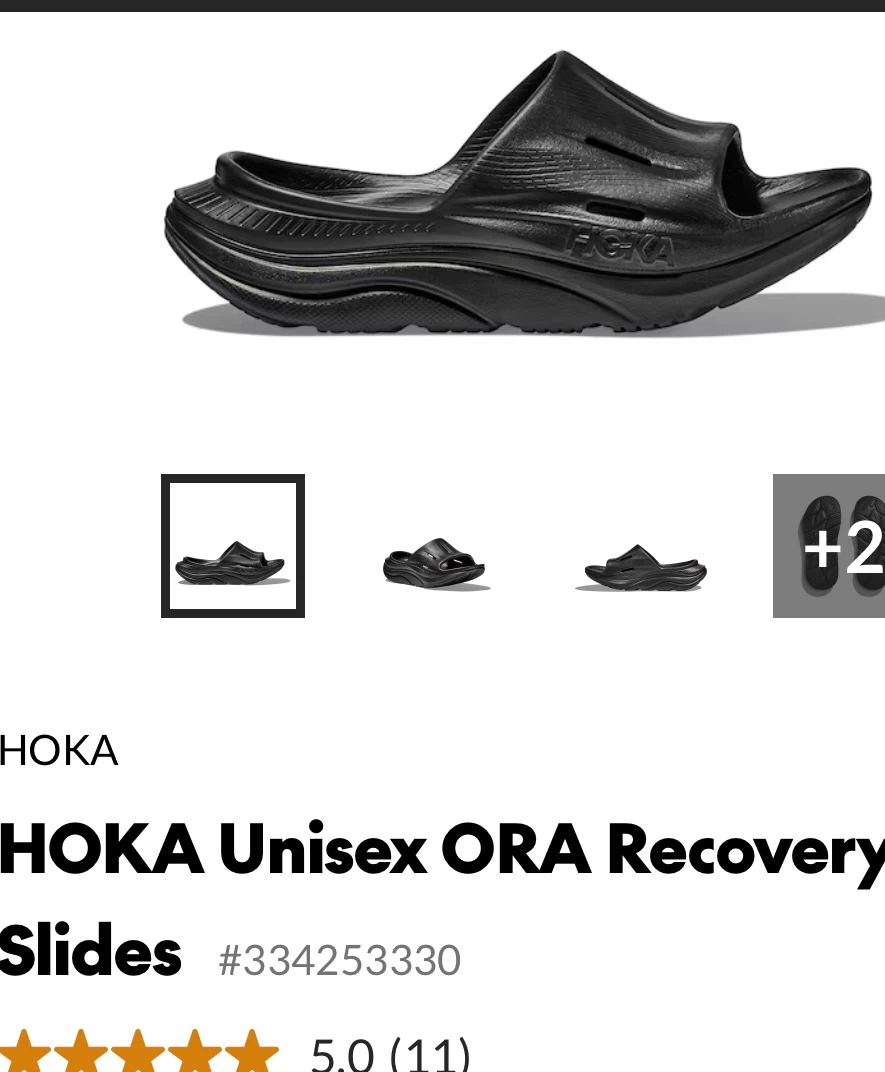 Hoka women’s 8  ORA Recovery Slides - photo 3