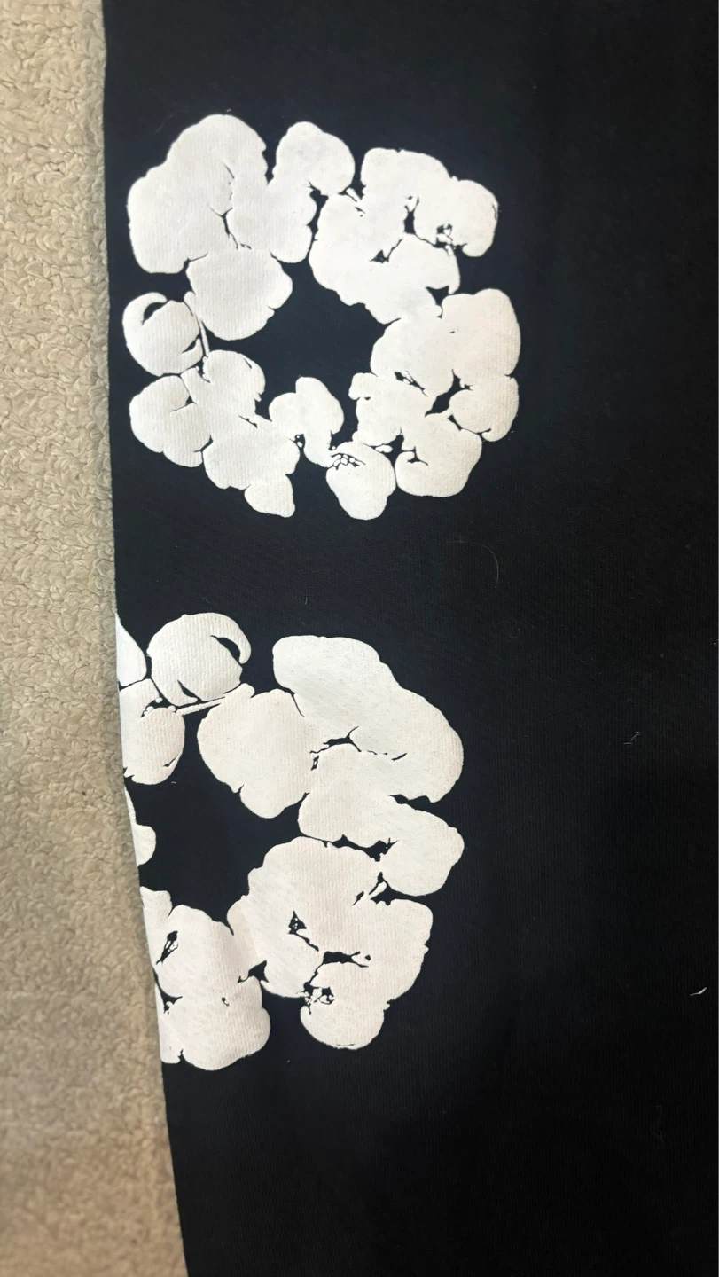 Black Denim Tear Pants - photo 3