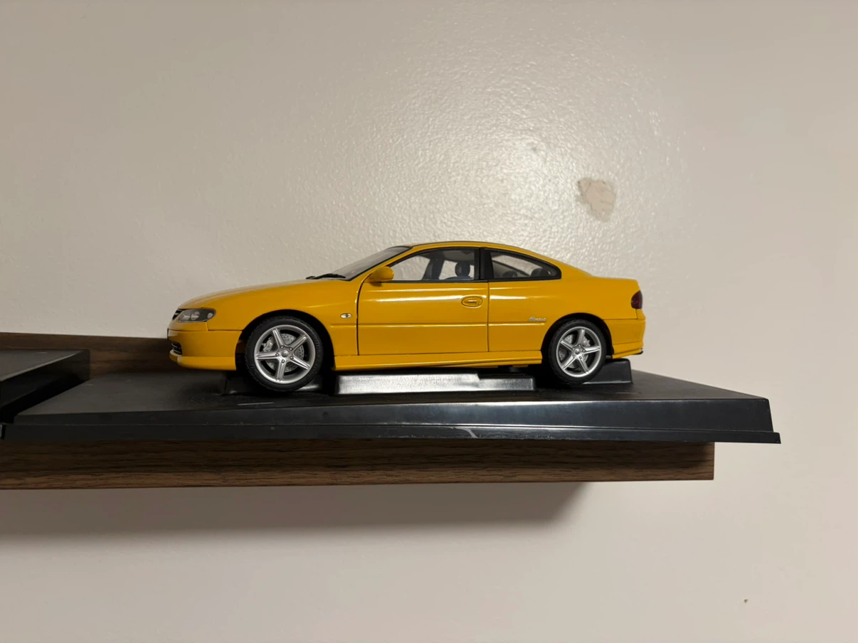 Auto Art Yellow Holden Monaro V8 Model Car