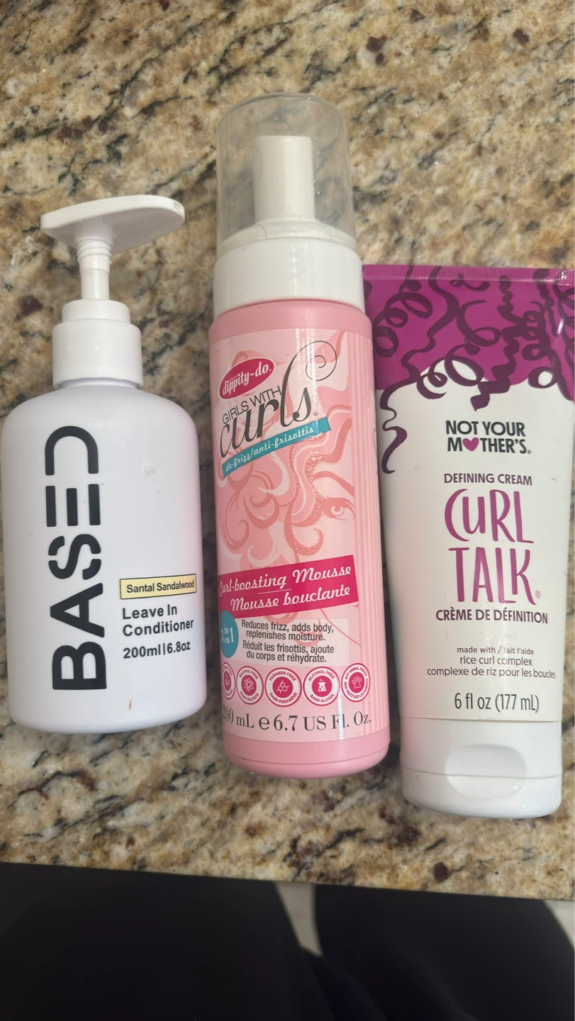 Not Your Mother's Curls,  With Curls Mousse, Based leave in