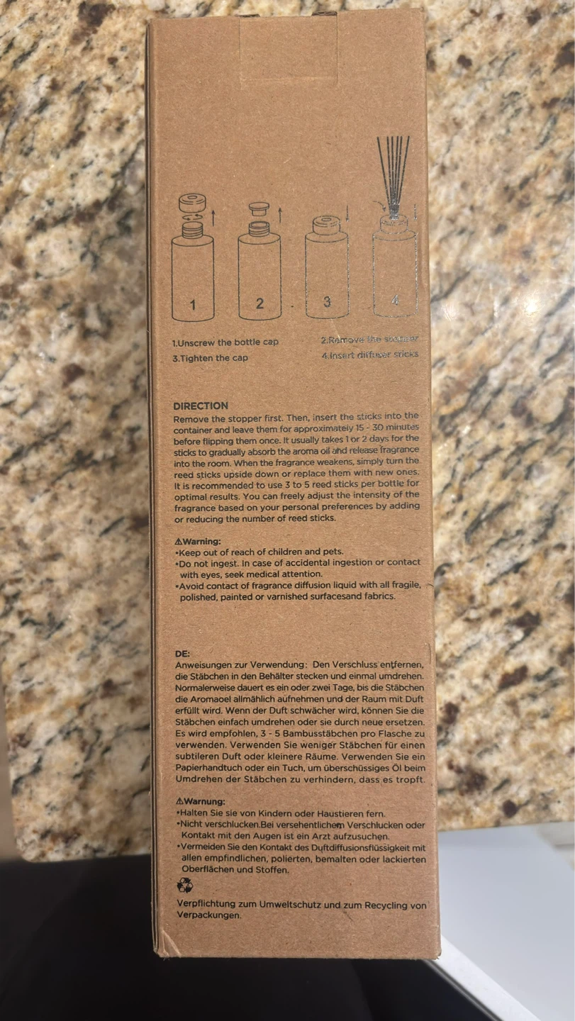 M&SENSE Purity Linen Home Diffuser 180ml - photo 3
