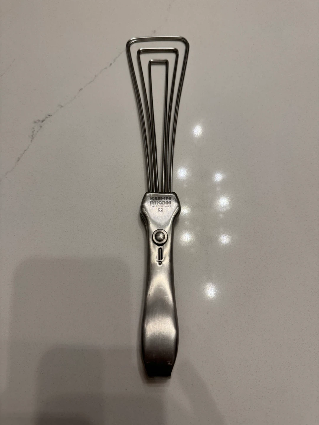 Kuhn Rikon Chef's Easy-Lock S/S Swiss made Tongs/Spatula/Whisk