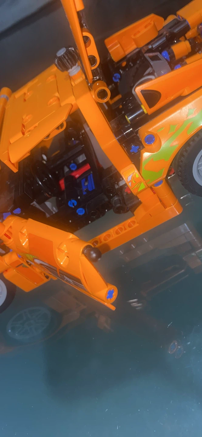 LEGO Technic Orange Car - photo 5