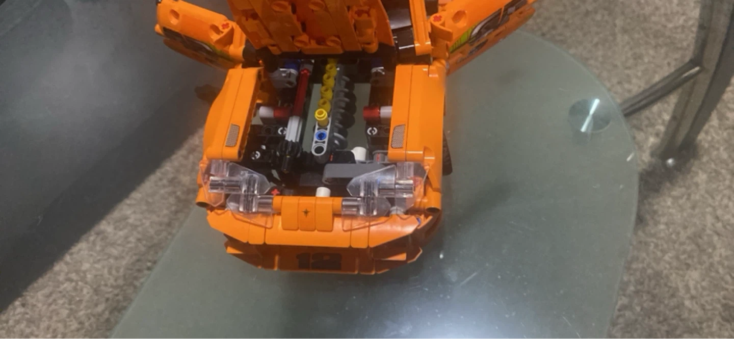 LEGO Technic Orange Car - photo 2