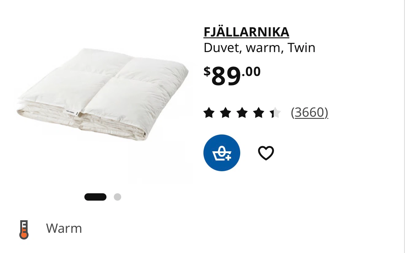 Duvet Cover and Pillowcase Set And the Duvet - Twin