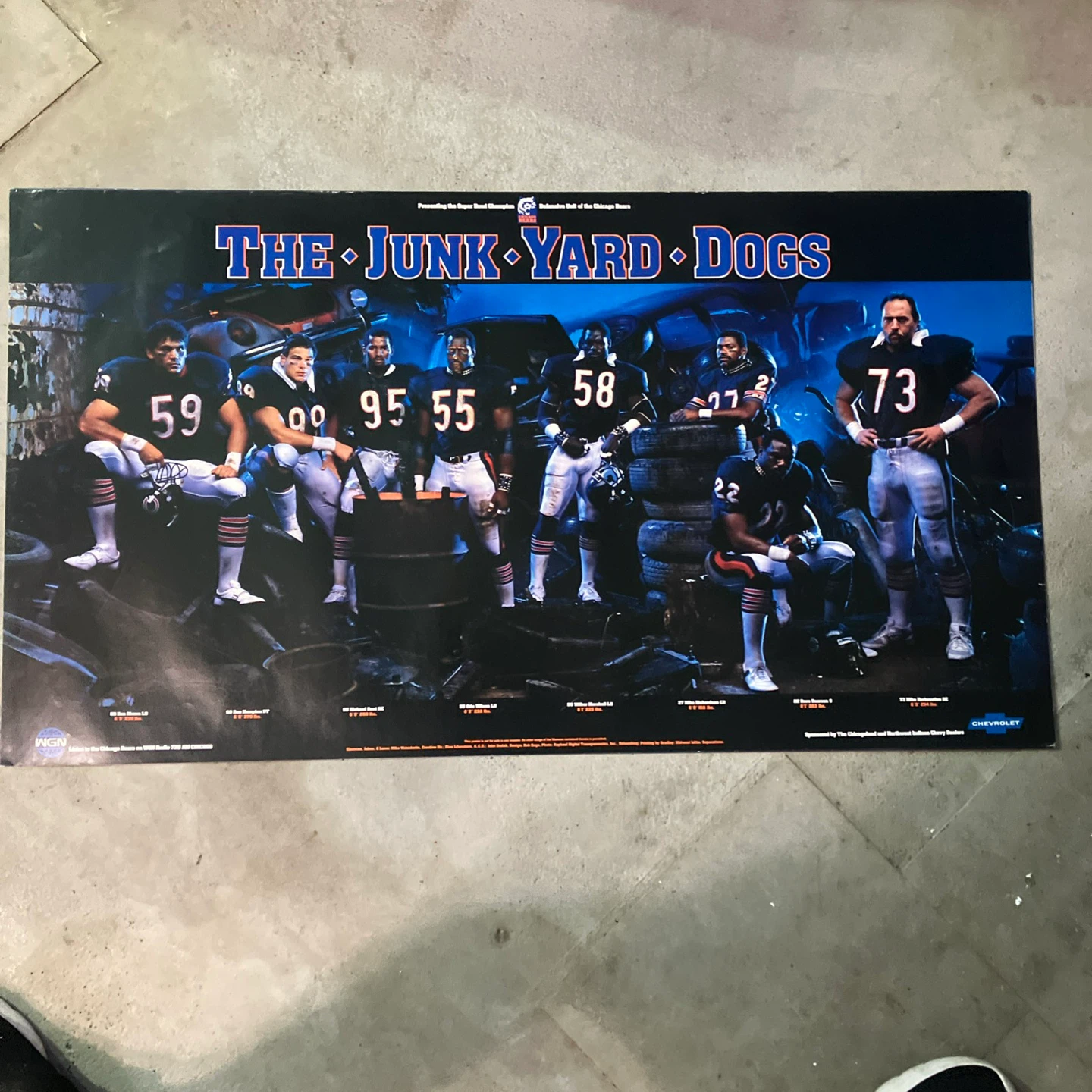 The Junk Yard Dogs Poster