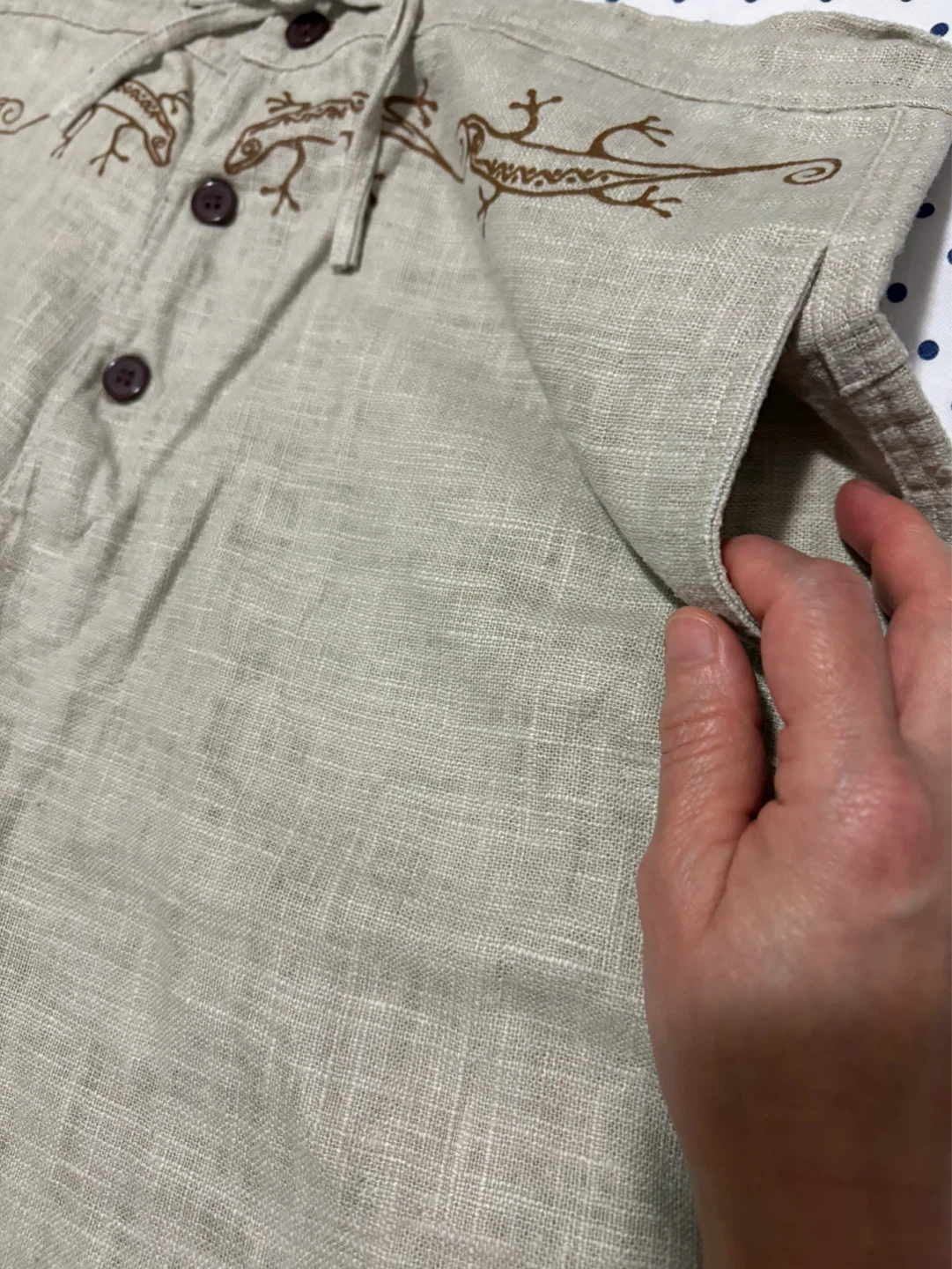New HIJO Linen Blend Shorts size 34 - photo 2