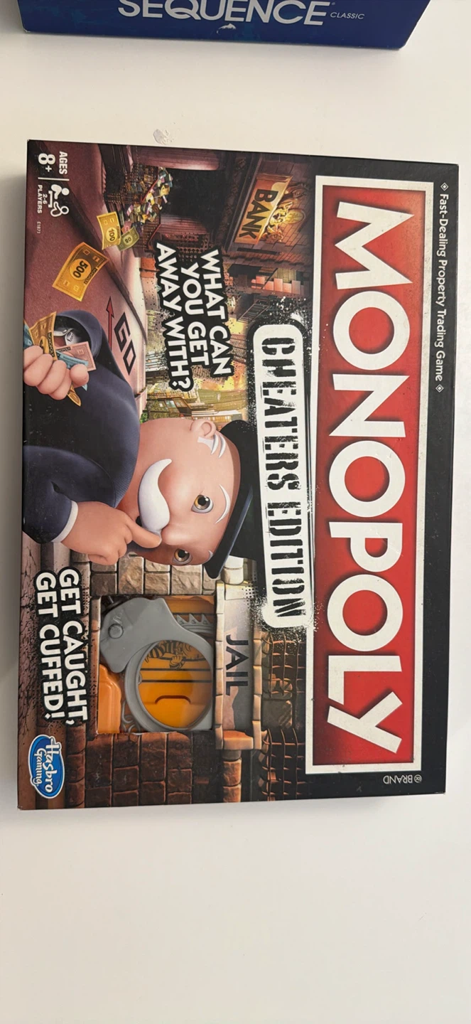 Monopoly Cheaters Edition Board Game