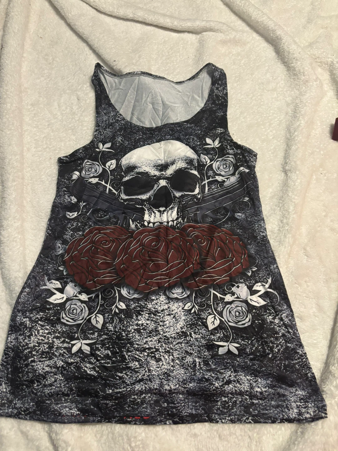 Skull & Roses Tank Top