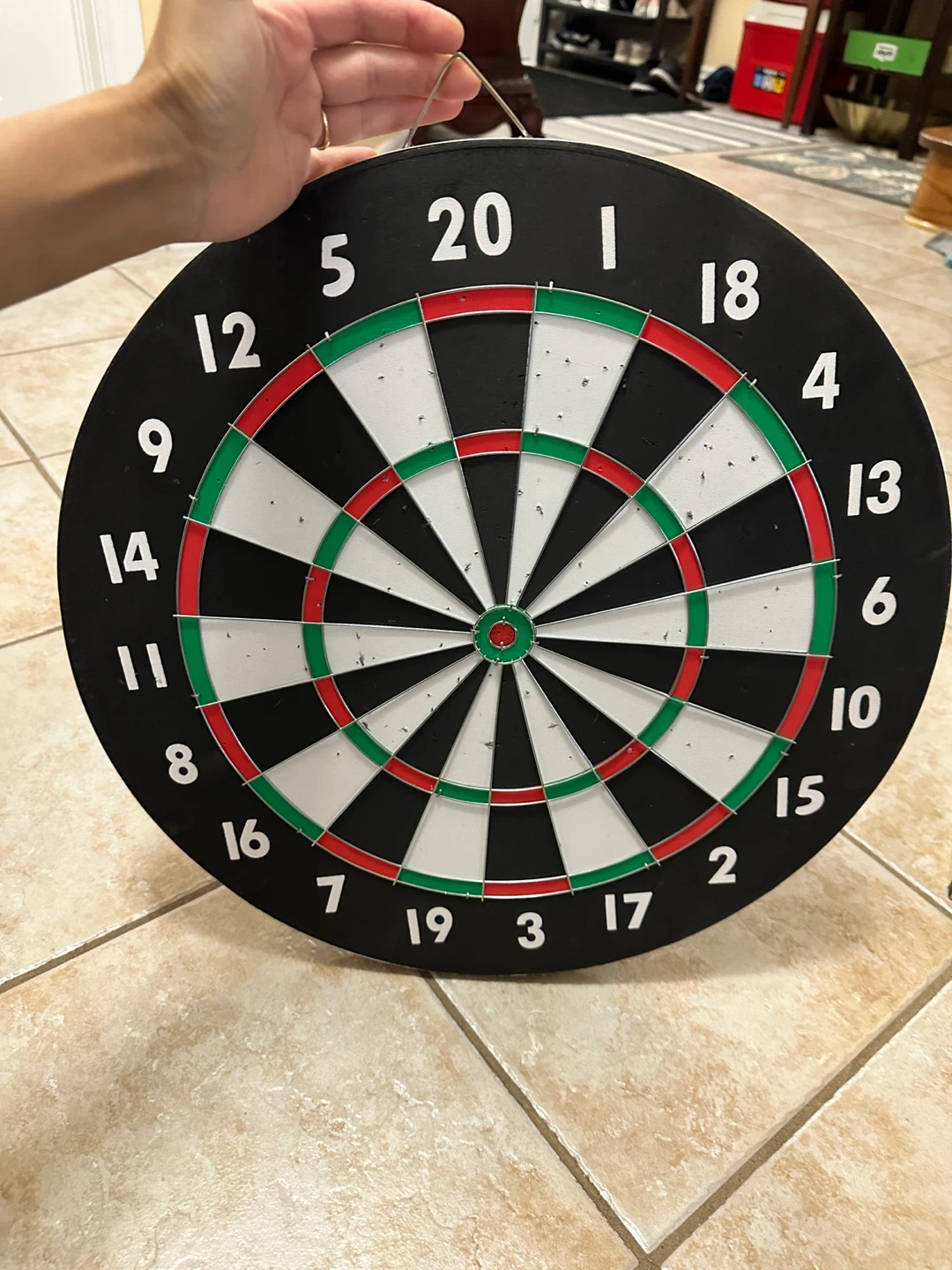 Double Faced Flocking Tip Dart Board,Table top Air hockey table
