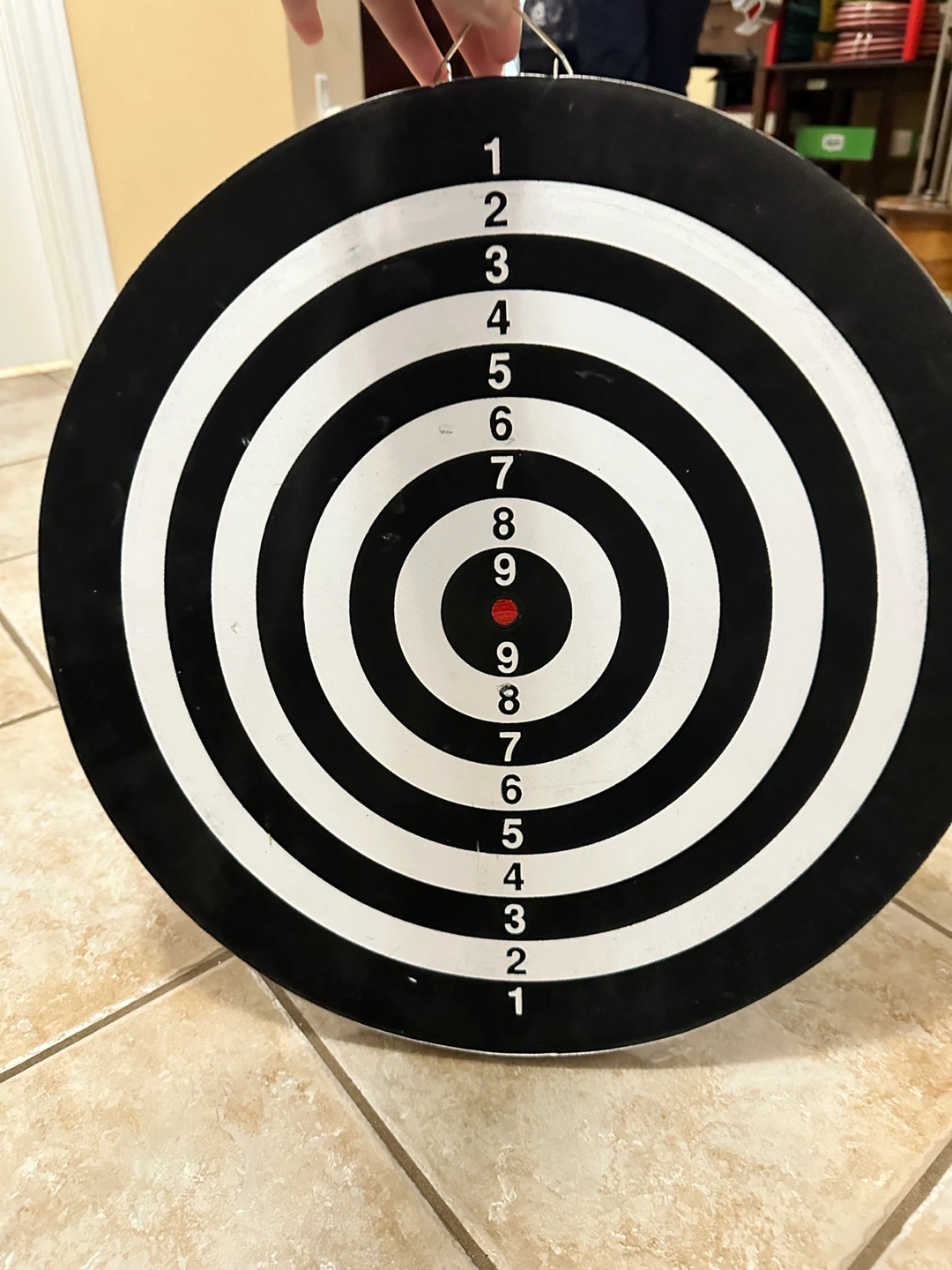 Double Faced Flocking Tip Dart Board,Table top Air hockey table - photo 2