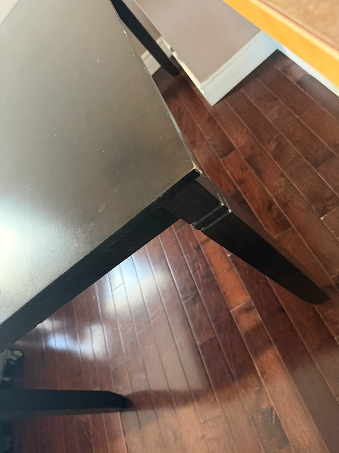 Dark Wood Dining Table