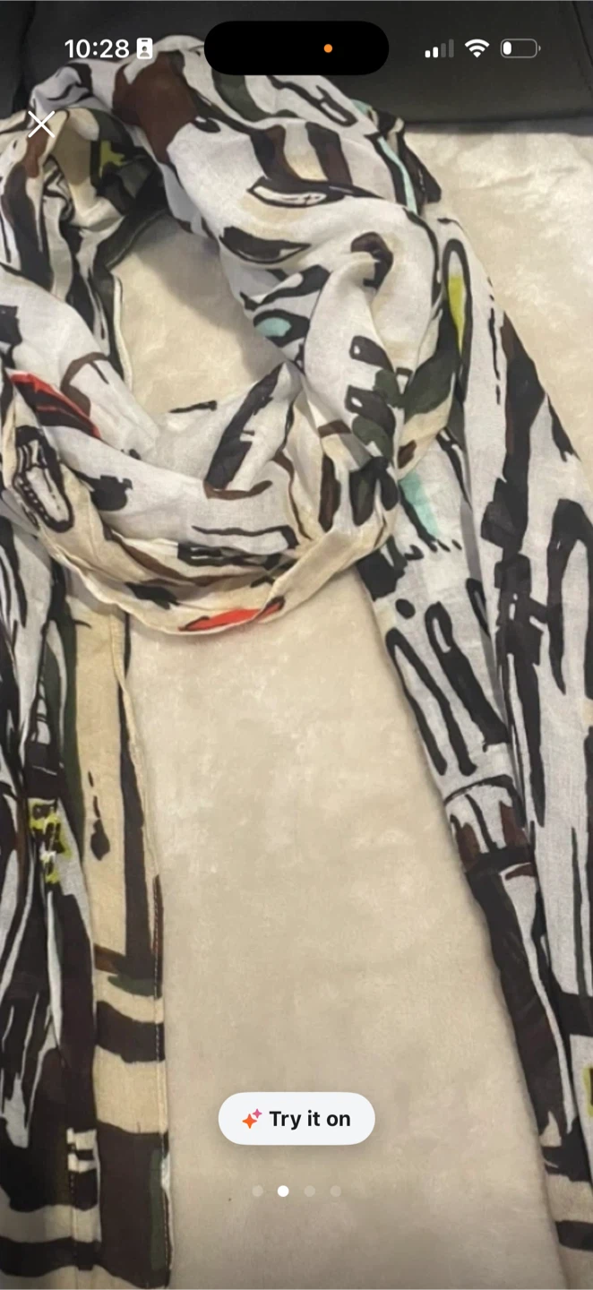 Kate Spade Havana Print Scarf - photo 2