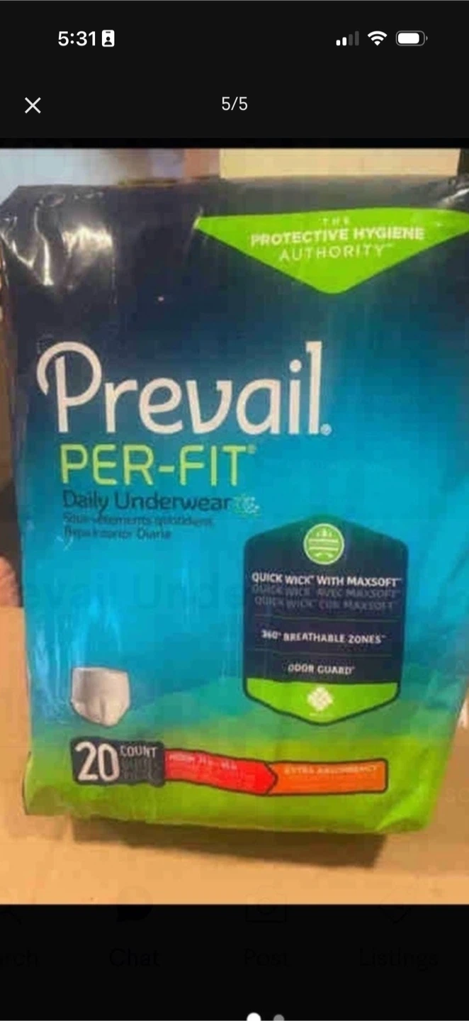 Must Sell ASAP - Prevail Per-Fit Daily Underwear - photo 3
