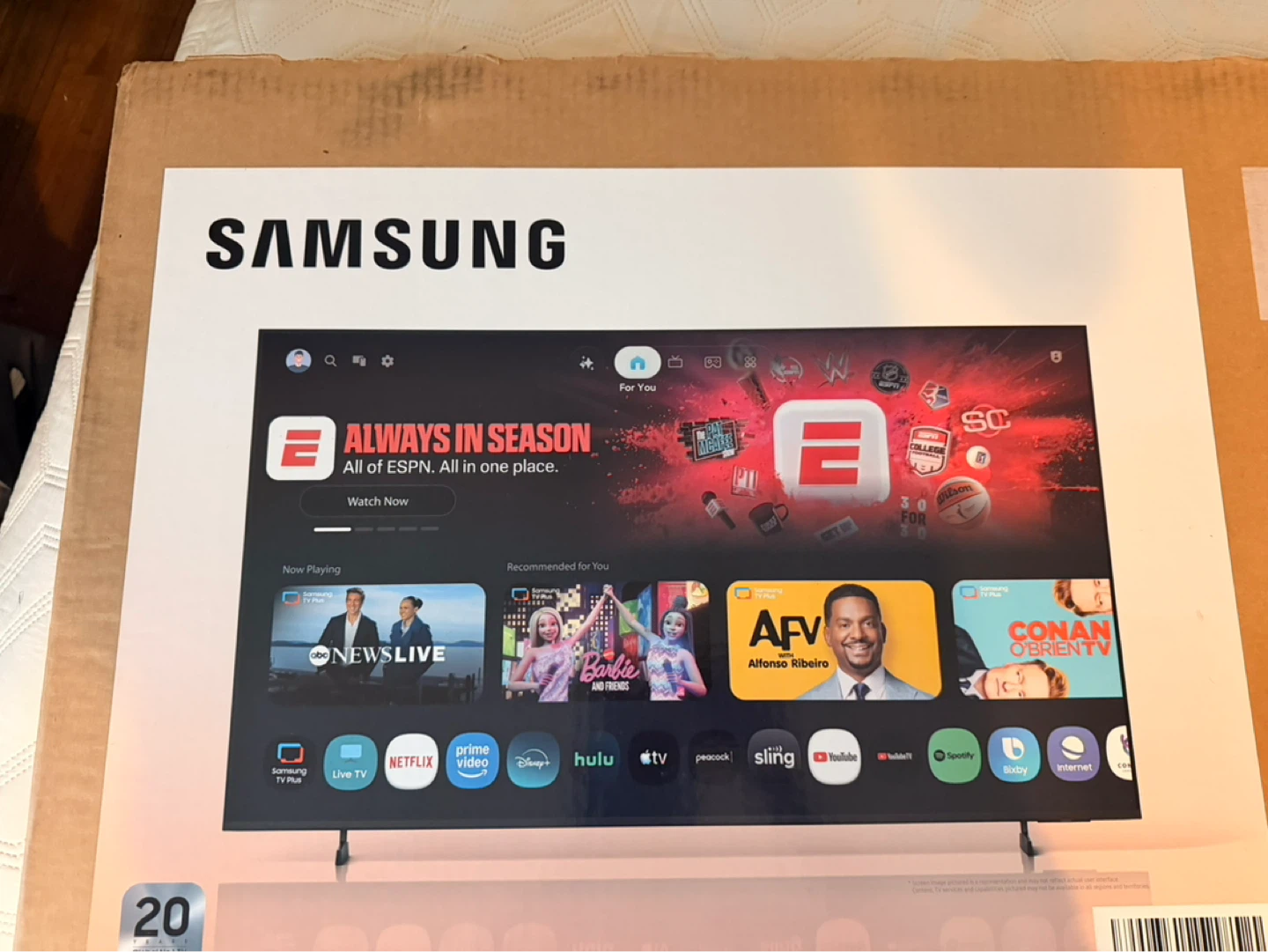 Samsung 43" Mini LED M70H 4K Smart TV - photo 2