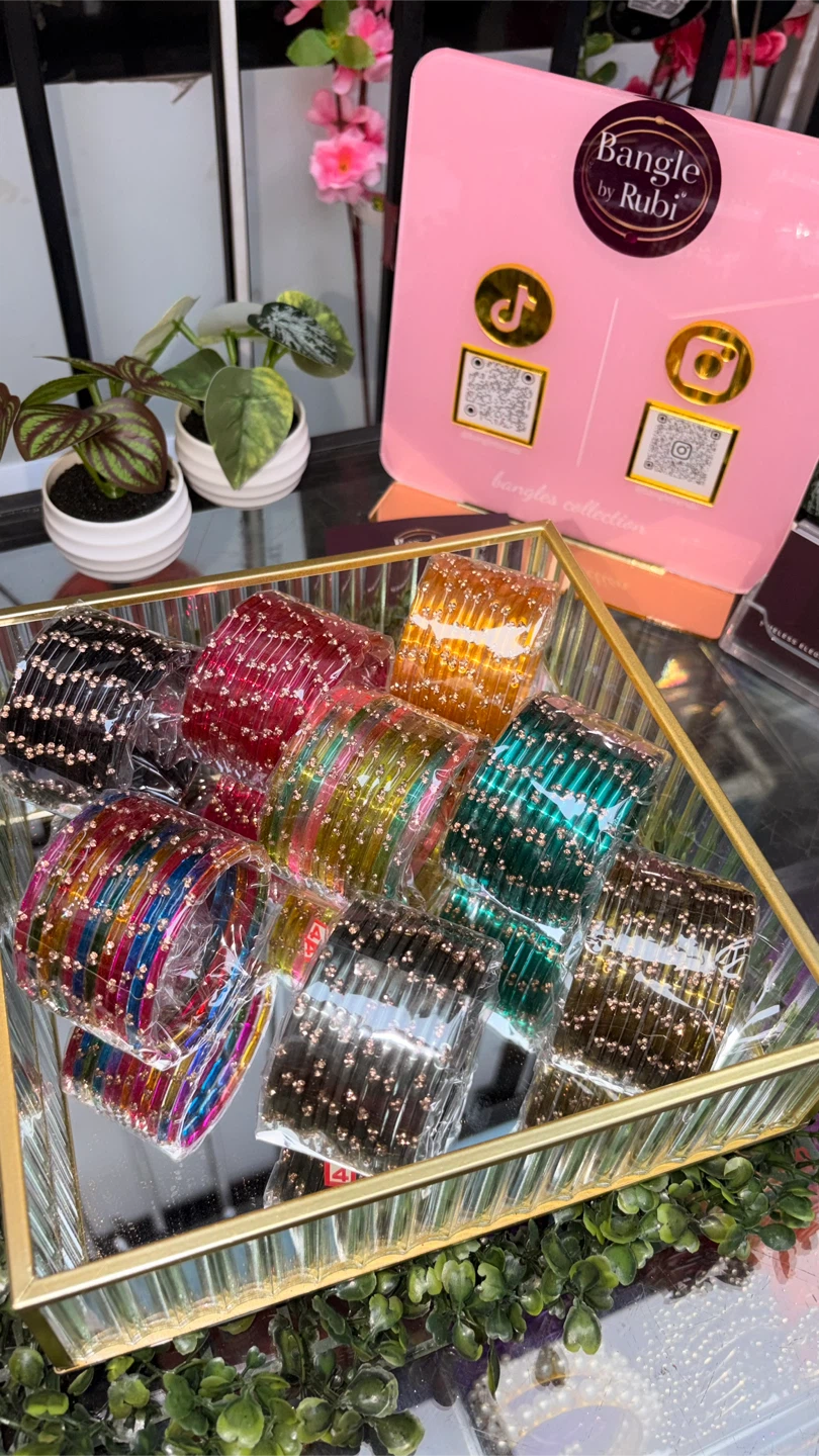 Bangle by Rubi Collection of kashmiri raindrop Bangles