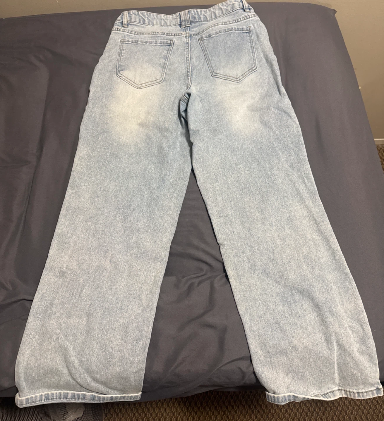 d.jeans. light wash wide leg jeans - photo 3