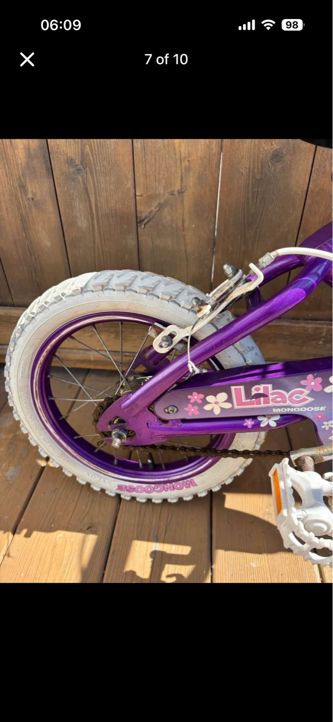 Mongoose Lilac Kids Bike - photo 5