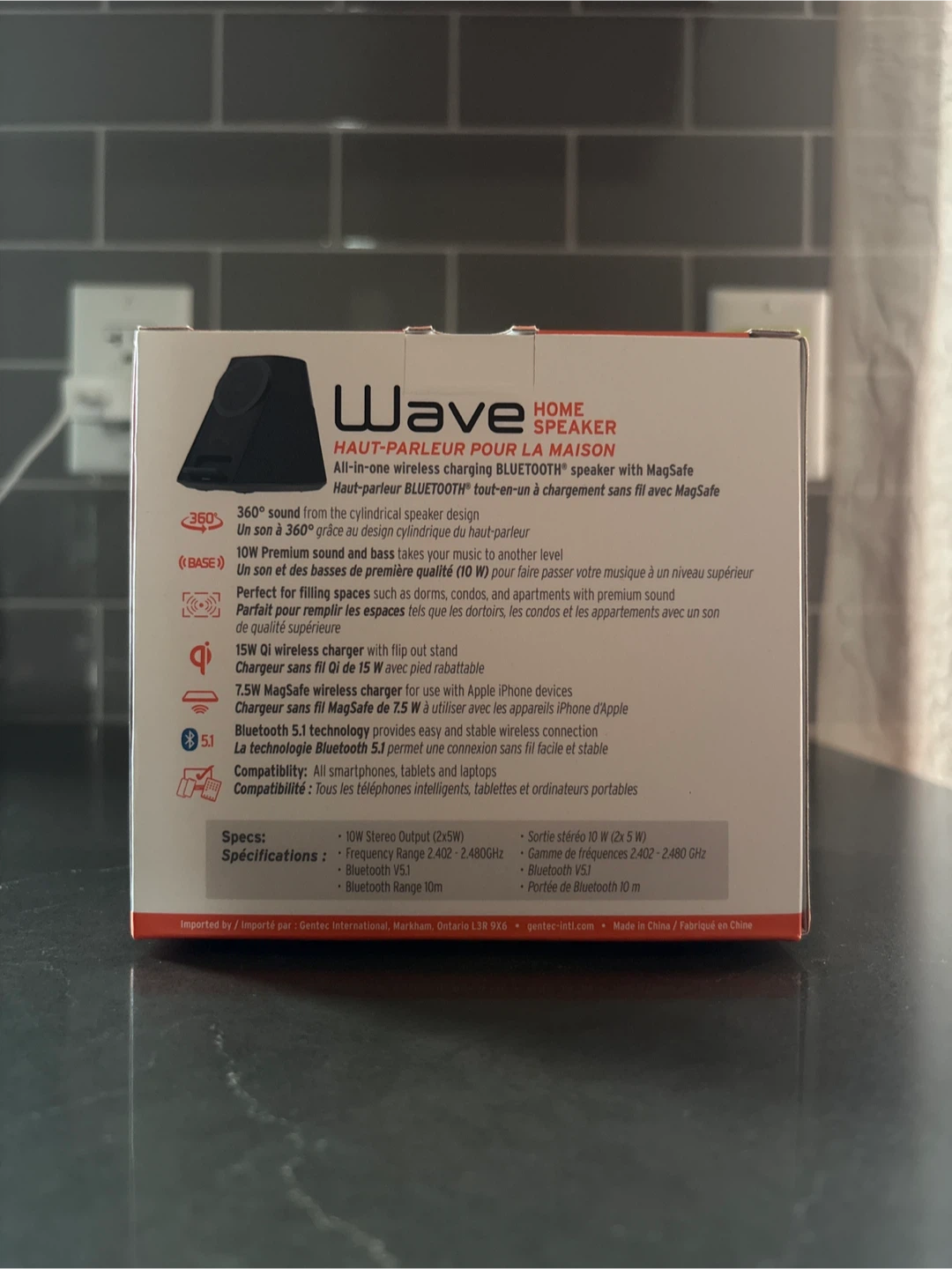 iQ Wave Home Speaker with MagSafe Wireless Charger - photo 4