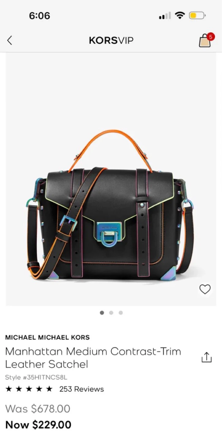 Michael Kors Manhattan Medium Satchel - photo 4