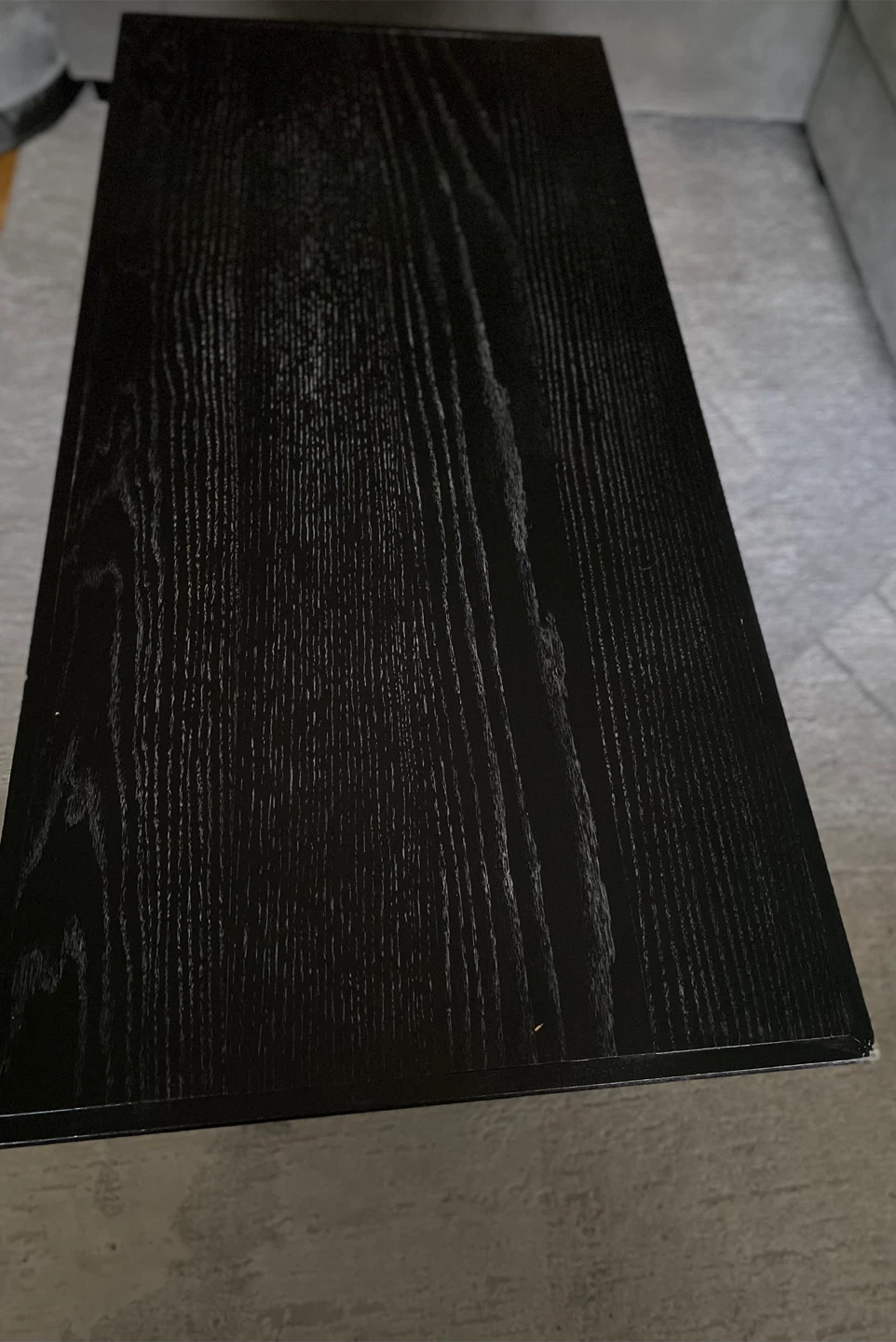 Black Coffee Table with Lower Shelf - photo 3
