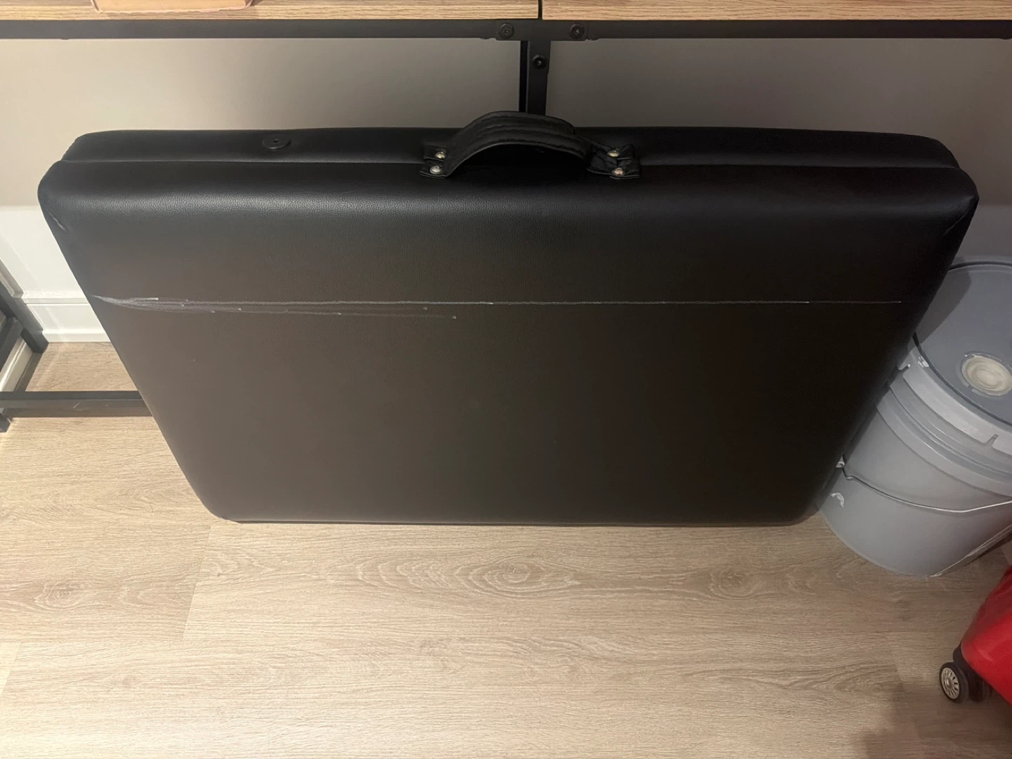 Black Massage Table Carrying Case