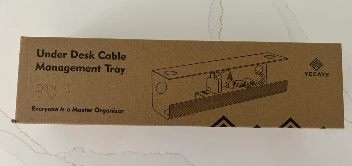 Under Desk Cable Tray