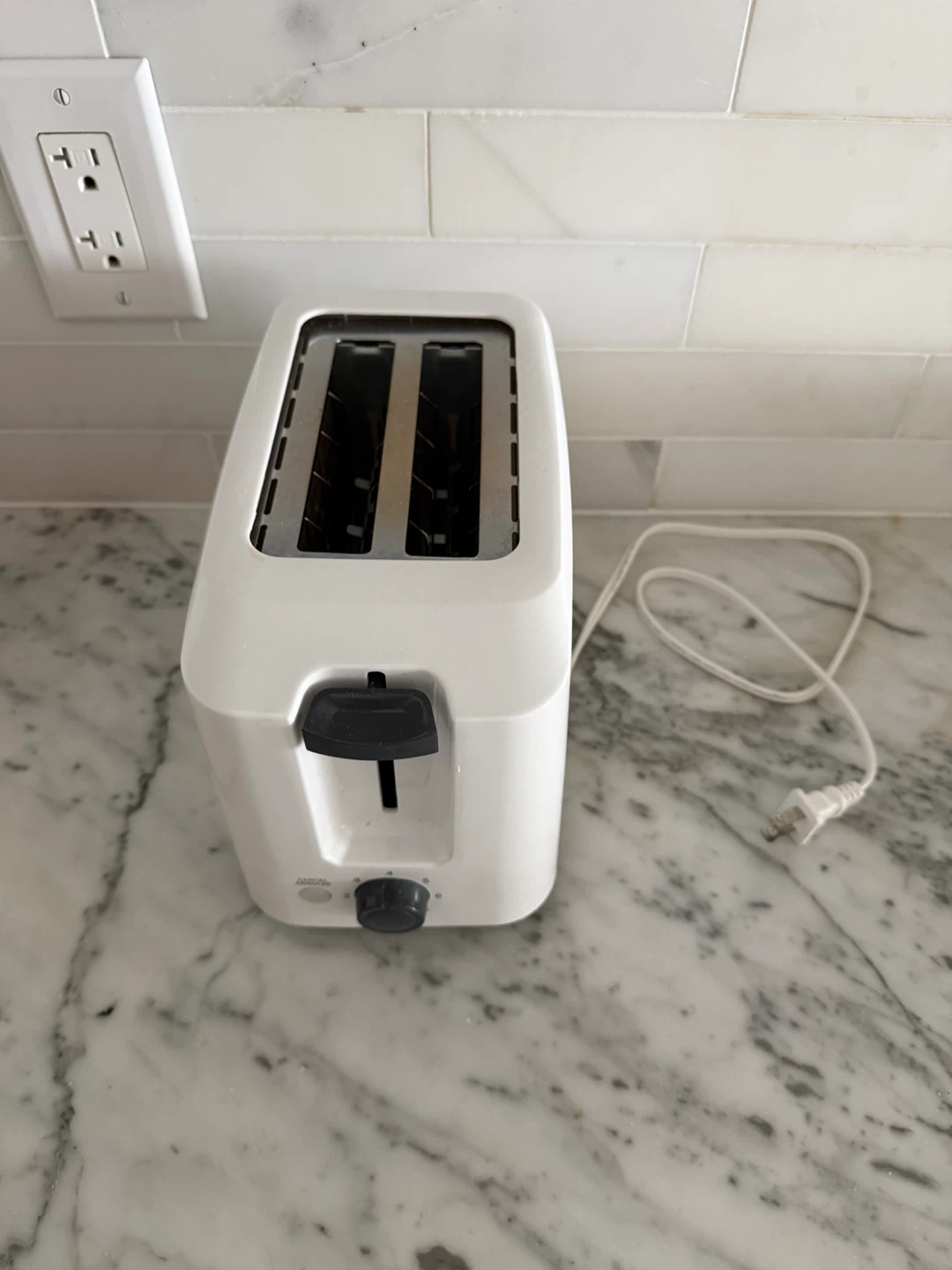 White 2-Slice Toaster - photo 2