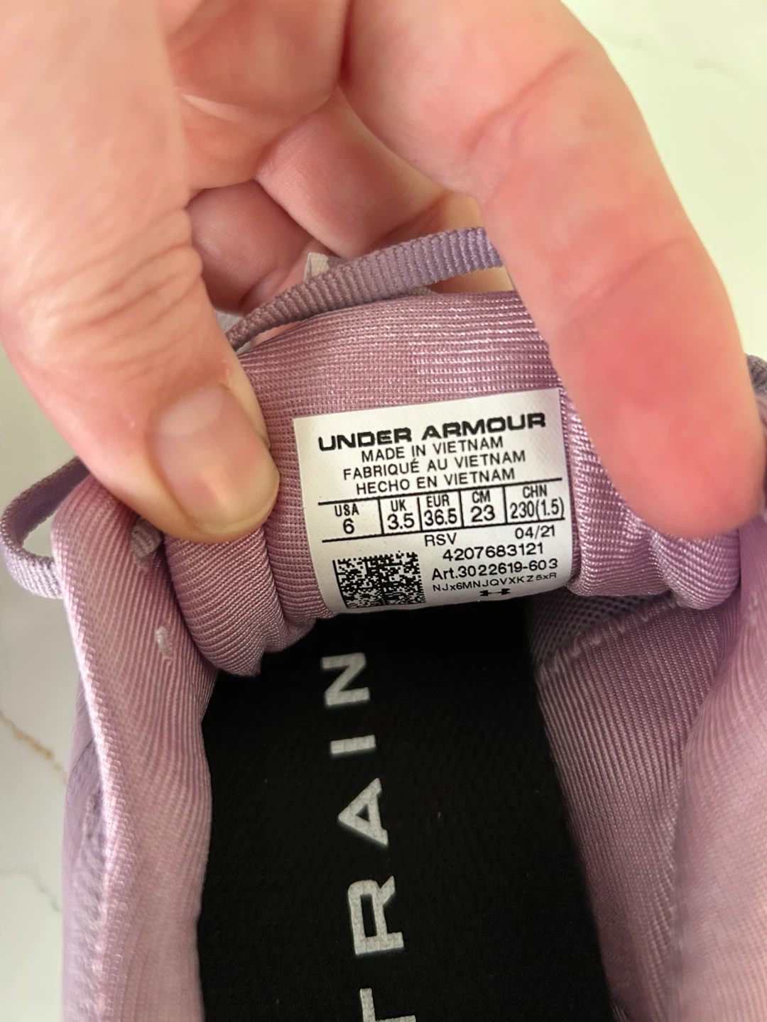 Under Armour Purple Training Shoes - photo 5