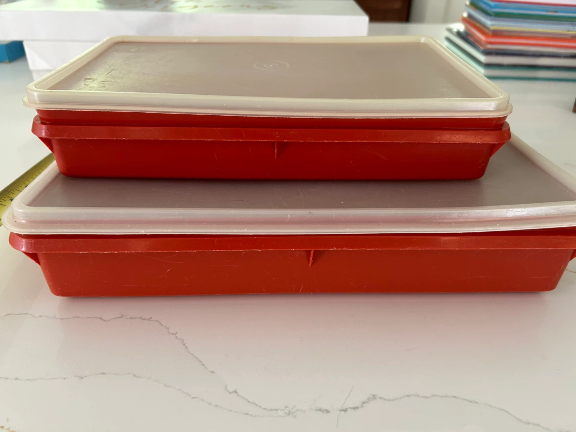 Tupperware Rectangular Storage Containers (Set of 2)