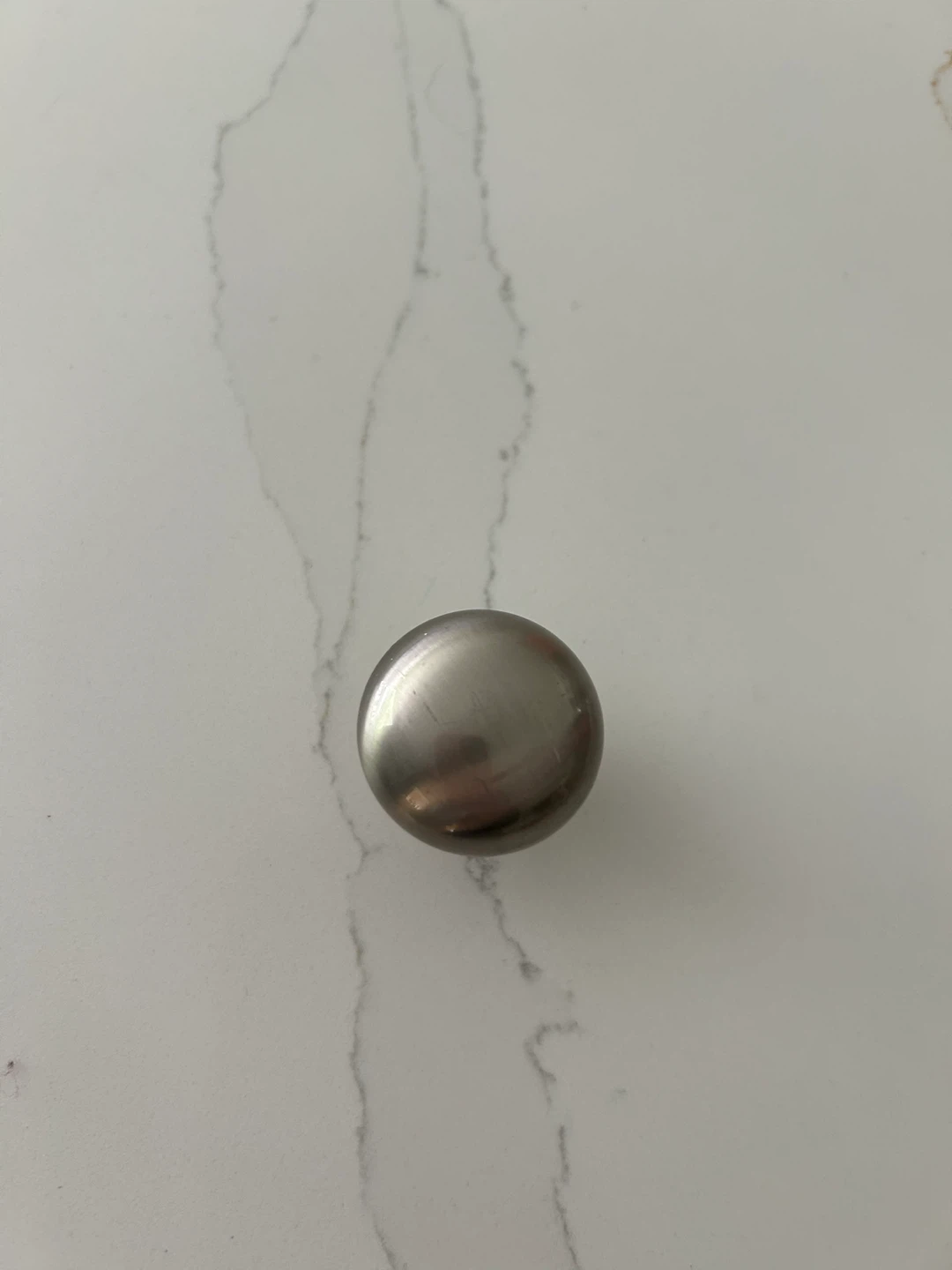 Set of 14 Brushed Nickel Cabinet Knobs - photo 3
