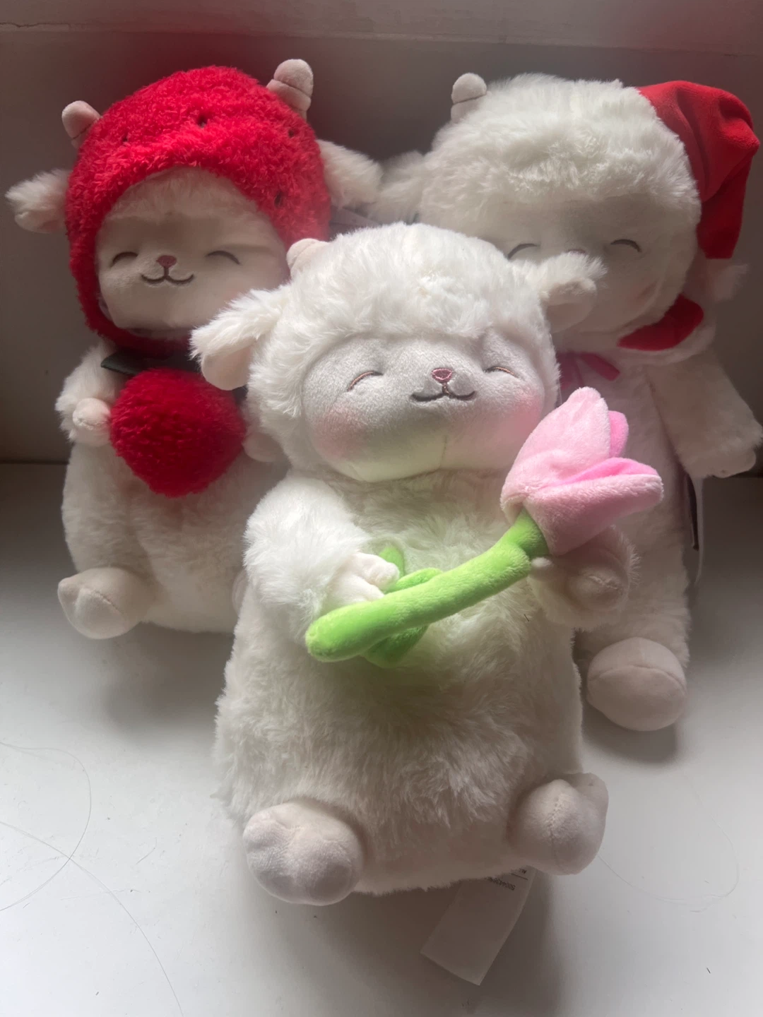 Strawberry Sheep Plush Toy