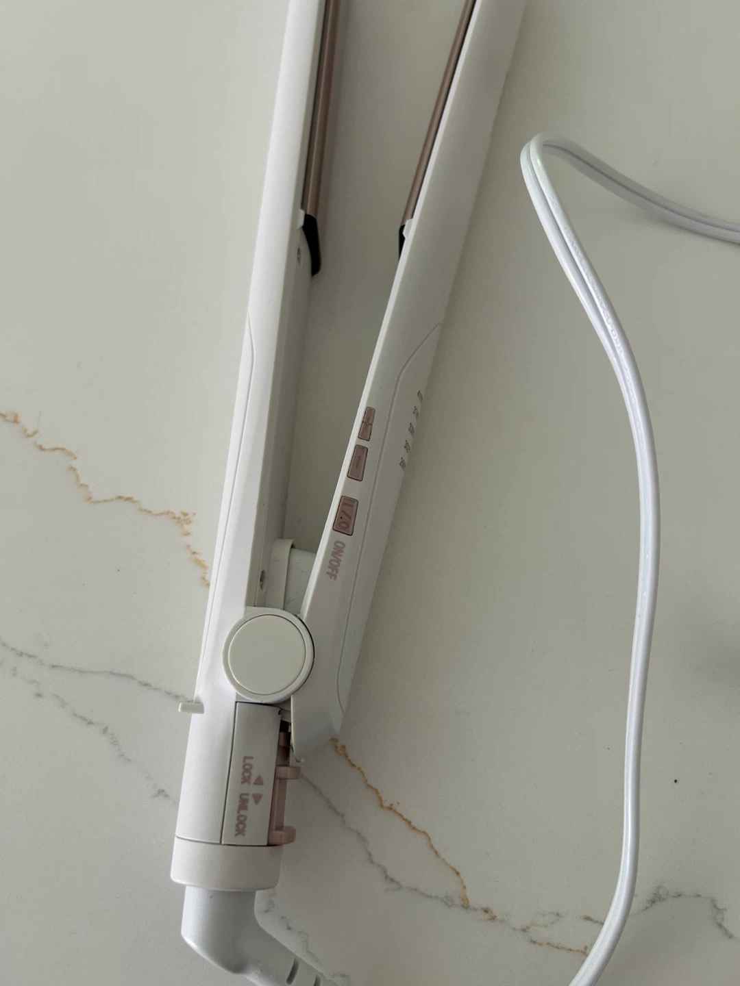 Conair White Hair Straightener