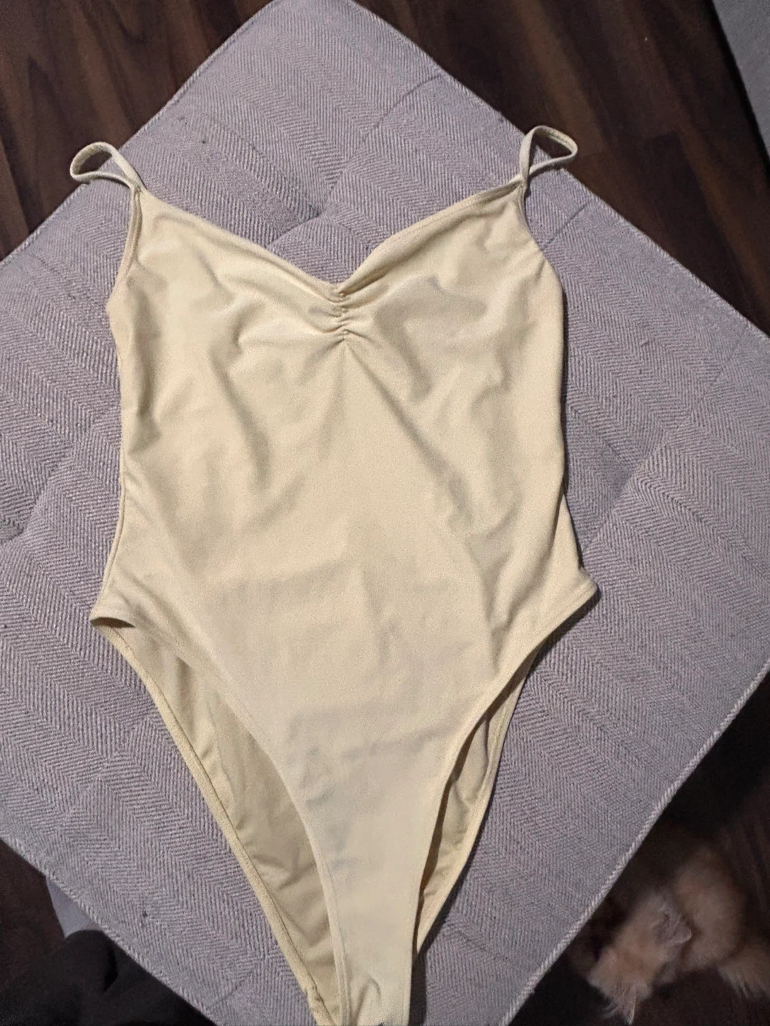 Women's Pale Yellow One Piece